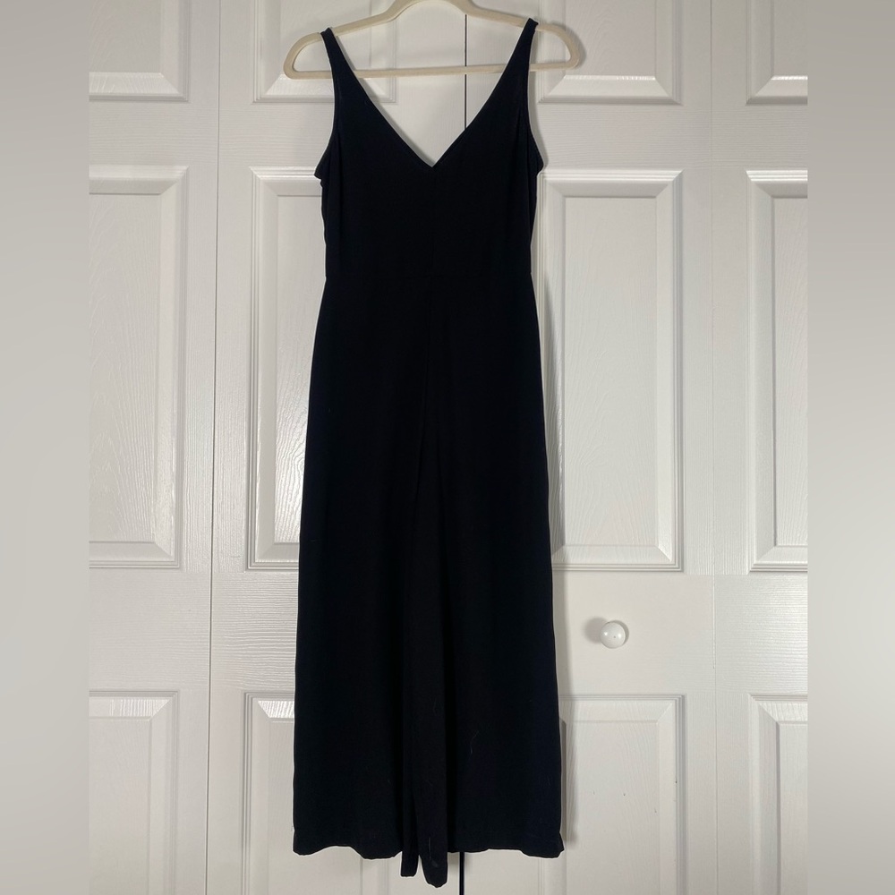 Forever 21 Black Culotte Jumpsuit